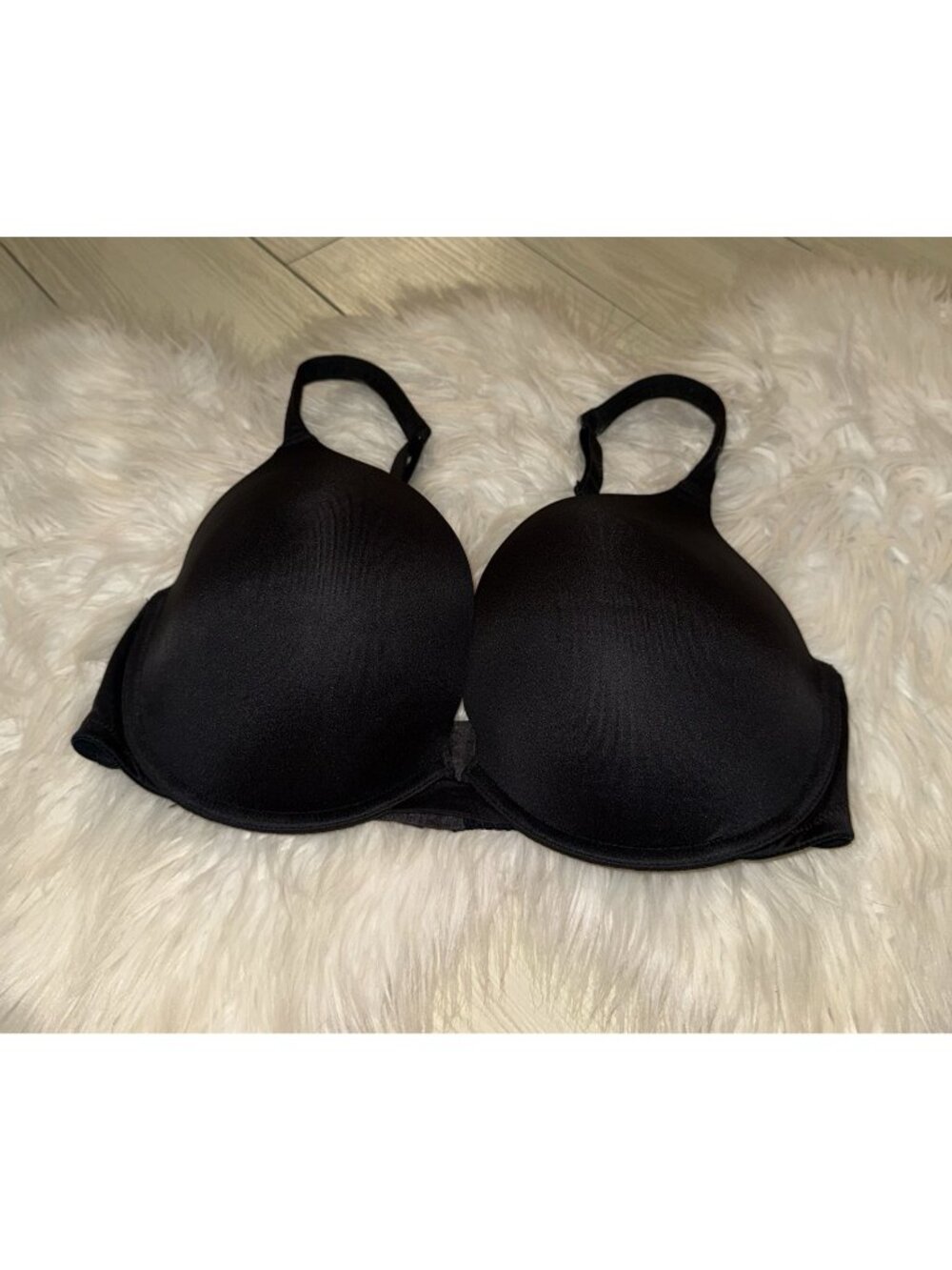 Cacique Boost Plunge Bra Padded Underwire Womens 38DDD Black